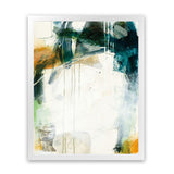 Shop Turbulence I Art Print-Abstract, Blue, Green, Portrait, Rectangle, View All, WA, White-framed painted poster wall decor artwork