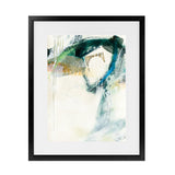 Shop Turbulence III Art Print-Abstract, Blue, Green, Portrait, Rectangle, View All, WA, White-framed painted poster wall decor artwork
