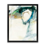 Shop Turbulence III Art Print-Abstract, Blue, Green, Portrait, Rectangle, View All, WA, White-framed painted poster wall decor artwork