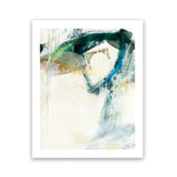 Shop Turbulence III Art Print-Abstract, Blue, Green, Portrait, Rectangle, View All, WA, White-framed painted poster wall decor artwork