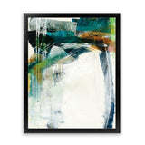 Shop Turbulence IV Art Print-Abstract, Blue, Green, Portrait, Rectangle, View All, WA, White-framed painted poster wall decor artwork