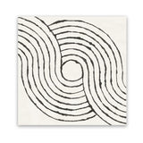 Shop Rainbow Road II BW (Square) Art Print-Abstract, Black, Square, View All, WA, White-framed painted poster wall decor artwork