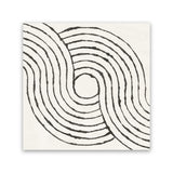 Shop Rainbow Road II BW (Square) Canvas Art Print-Abstract, Black, Square, View All, WA, White-framed wall decor artwork