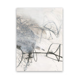 Shop Whats Happening III Neutral Canvas Art Print-Abstract, Black, Portrait, Rectangle, View All, WA, White-framed wall decor artwork