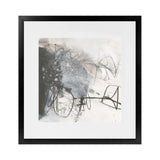 Shop Whats Happening III Neutral (Square) Art Print-Abstract, Black, Square, View All, WA-framed painted poster wall decor artwork