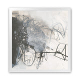 Shop Whats Happening III Neutral (Square) Art Print-Abstract, Black, Square, View All, WA-framed painted poster wall decor artwork