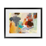 Shop Hardy I Art Print-Abstract, Grey, Horizontal, Orange, Rectangle, Red, View All, WA-framed painted poster wall decor artwork