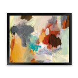 Shop Hardy I Art Print-Abstract, Grey, Horizontal, Orange, Rectangle, Red, View All, WA-framed painted poster wall decor artwork