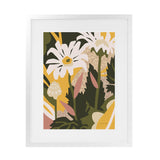 Shop Similar Art Print-Florals, Green, Portrait, Rectangle, View All, WA, Yellow-framed painted poster wall decor artwork