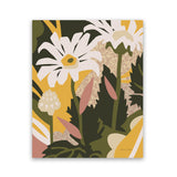 Shop Similar Art Print-Florals, Green, Portrait, Rectangle, View All, WA, Yellow-framed painted poster wall decor artwork