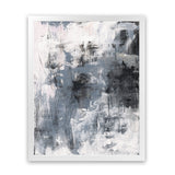 Shop Oracle I Art Print-Abstract, Grey, Portrait, Rectangle, View All, WA-framed painted poster wall decor artwork