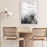 Shop Oracle III Canvas Art Print-Abstract, Black, Portrait, Rectangle, View All, WA, White-framed wall decor artwork