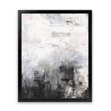 Shop Oracle III Art Print-Abstract, Black, Portrait, Rectangle, View All, WA, White-framed painted poster wall decor artwork
