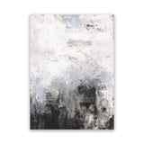 Shop Oracle III Canvas Art Print-Abstract, Black, Portrait, Rectangle, View All, WA, White-framed wall decor artwork