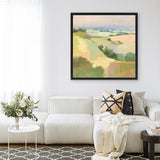 Shop Dream Valley I (Square) Canvas Art Print-Abstract, Green, Square, View All, WA-framed wall decor artwork