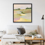 Shop Dream Valley II (Square) Canvas Art Print-Abstract, Green, Square, View All, WA-framed wall decor artwork