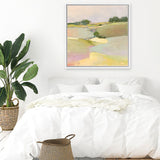 Shop Dream Valley II (Square) Canvas Art Print-Abstract, Green, Square, View All, WA-framed wall decor artwork