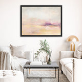 Shop Light on the Water Canvas Art Print-Abstract, Horizontal, Orange, Rectangle, View All, WA-framed wall decor artwork