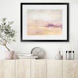 Shop Light on the Water Art Print-Abstract, Horizontal, Orange, Rectangle, View All, WA-framed painted poster wall decor artwork
