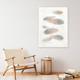 Shop Seven Paces Canvas Art Print-Abstract, Neutrals, Portrait, Rectangle, View All, WA-framed wall decor artwork