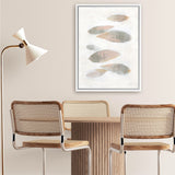 Shop Seven Paces Canvas Art Print-Abstract, Neutrals, Portrait, Rectangle, View All, WA-framed wall decor artwork