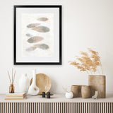 Shop Seven Paces Art Print-Abstract, Neutrals, Portrait, Rectangle, View All, WA-framed painted poster wall decor artwork