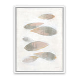 Shop Seven Paces Canvas Art Print-Abstract, Neutrals, Portrait, Rectangle, View All, WA-framed wall decor artwork