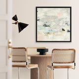 Shop Steps on Stones II (Square) Canvas Art Print-Abstract, Neutrals, Square, View All, WA-framed wall decor artwork