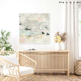 Shop Steps on Stones II (Square) Canvas Art Print-Abstract, Neutrals, Square, View All, WA-framed wall decor artwork