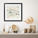 Shop Steps on Stones II (Square) Art Print-Abstract, Neutrals, Square, View All, WA-framed painted poster wall decor artwork