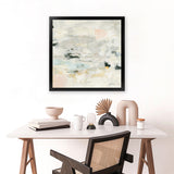 Shop Steps on Stones II (Square) Art Print-Abstract, Neutrals, Square, View All, WA-framed painted poster wall decor artwork