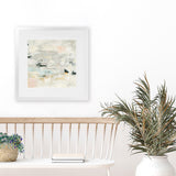 Shop Steps on Stones II (Square) Art Print-Abstract, Neutrals, Square, View All, WA-framed painted poster wall decor artwork