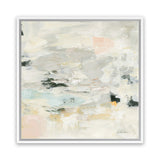 Shop Steps on Stones II (Square) Canvas Art Print-Abstract, Neutrals, Square, View All, WA-framed wall decor artwork