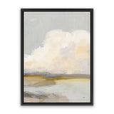 Shop Dream of Clouds Canvas Art Print-Abstract, Grey, Portrait, Rectangle, View All, WA, Yellow-framed wall decor artwork