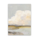 Shop Dream of Clouds Canvas Art Print-Abstract, Grey, Portrait, Rectangle, View All, WA, Yellow-framed wall decor artwork