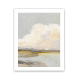 Shop Dream of Clouds Art Print-Abstract, Grey, Portrait, Rectangle, View All, WA, Yellow-framed painted poster wall decor artwork