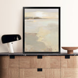Shop Near and Far Art Print-Abstract, Portrait, Rectangle, View All, WA, Yellow-framed painted poster wall decor artwork