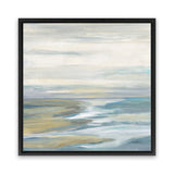 Shop Morning Sea Light (Square) Canvas Art Print-Abstract, Blue, Square, View All, WA-framed wall decor artwork