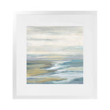 Shop Morning Sea Light (Square) Art Print-Abstract, Blue, Square, View All, WA-framed painted poster wall decor artwork
