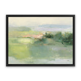 Shop Gentle World Canvas Art Print-Abstract, Green, Horizontal, Rectangle, View All, WA-framed wall decor artwork