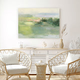 Shop Gentle World Canvas Art Print-Abstract, Green, Horizontal, Rectangle, View All, WA-framed wall decor artwork