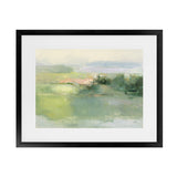 Shop Gentle World Art Print-Abstract, Green, Horizontal, Rectangle, View All, WA-framed painted poster wall decor artwork