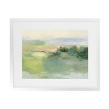Shop Gentle World Art Print-Abstract, Green, Horizontal, Rectangle, View All, WA-framed painted poster wall decor artwork