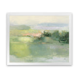 Shop Gentle World Art Print-Abstract, Green, Horizontal, Rectangle, View All, WA-framed painted poster wall decor artwork