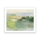 Shop Gentle World Art Print-Abstract, Green, Horizontal, Rectangle, View All, WA-framed painted poster wall decor artwork