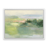 Shop Gentle World Canvas Art Print-Abstract, Green, Horizontal, Rectangle, View All, WA-framed wall decor artwork