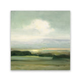 Shop View from the Top (Square) Canvas Art Print-Abstract, Green, Square, View All, WA-framed wall decor artwork