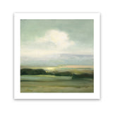 Shop View from the Top (Square) Art Print-Abstract, Green, Square, View All, WA-framed painted poster wall decor artwork