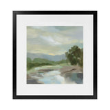 Shop Sage Lake (Square) Art Print-Abstract, Green, Square, View All, WA-framed painted poster wall decor artwork