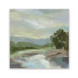 Shop Sage Lake (Square) Art Print-Abstract, Green, Square, View All, WA-framed painted poster wall decor artwork